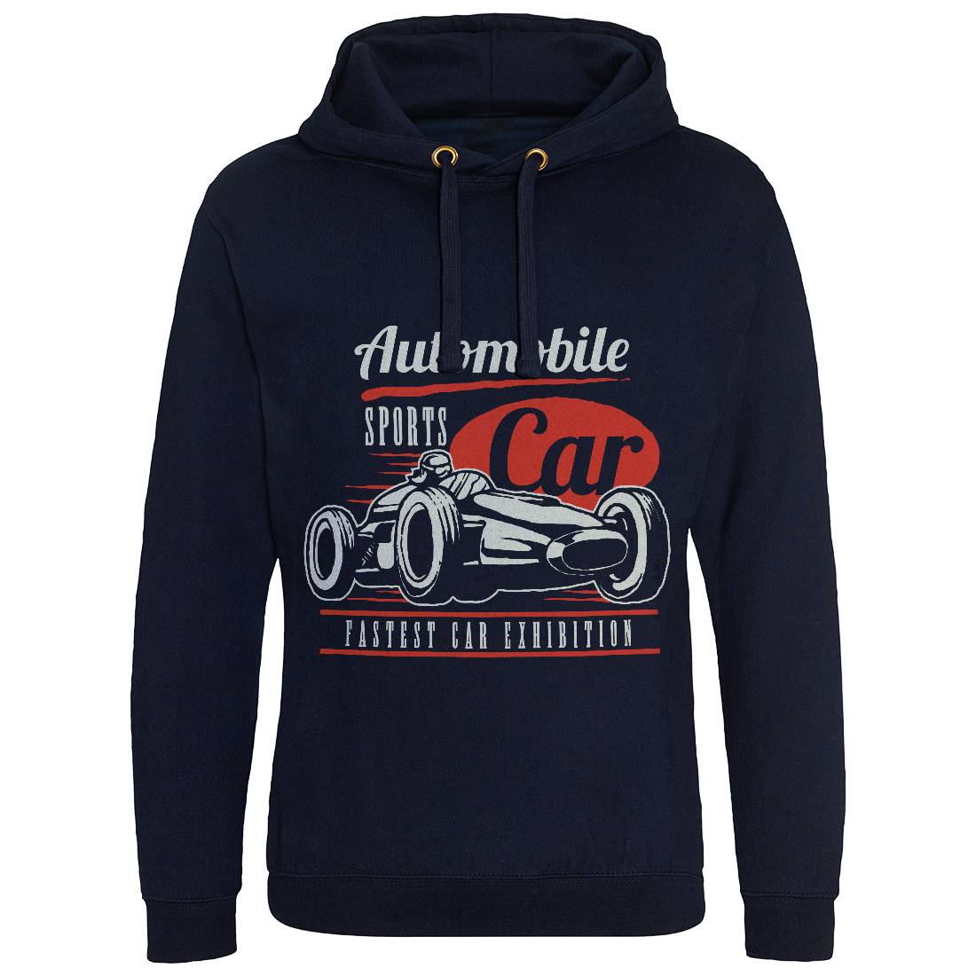 Retro Sport Car Mens Hoodie Without Pocket Cars A459