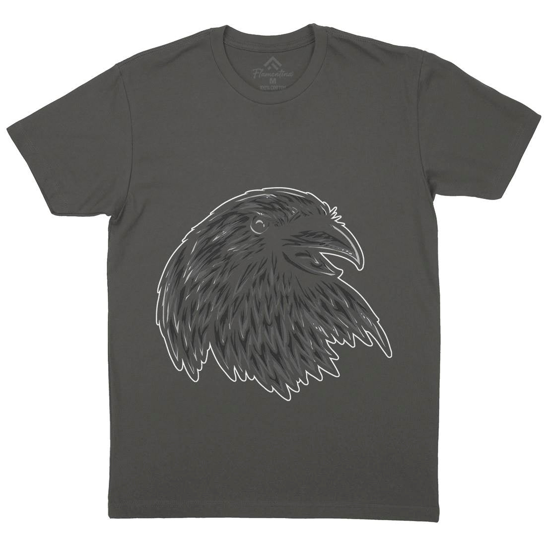 Rise Of The Raven Mens Crew Neck T-Shirt Horror A462