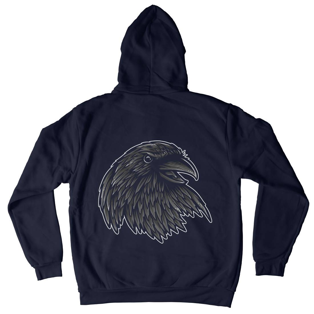 Rise Of The Raven Kids Crew Neck Hoodie Horror A462