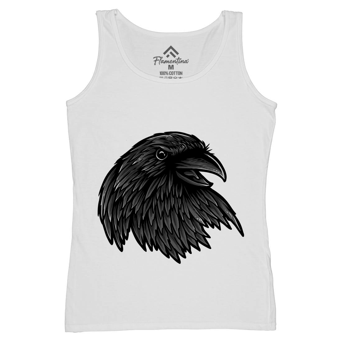 Rise Of The Raven Womens Organic Tank Top Vest Horror A462