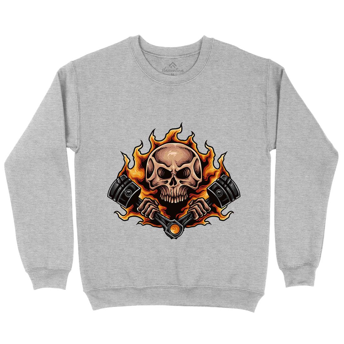 Speed Demon Mens Crew Neck Sweatshirt Motorcycles A468