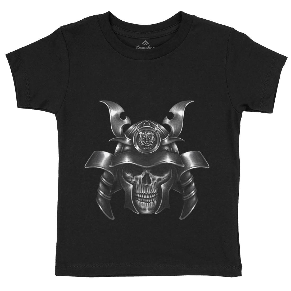 Spirit Of Ronin Kids Organic Crew Neck T-Shirt Warriors A469