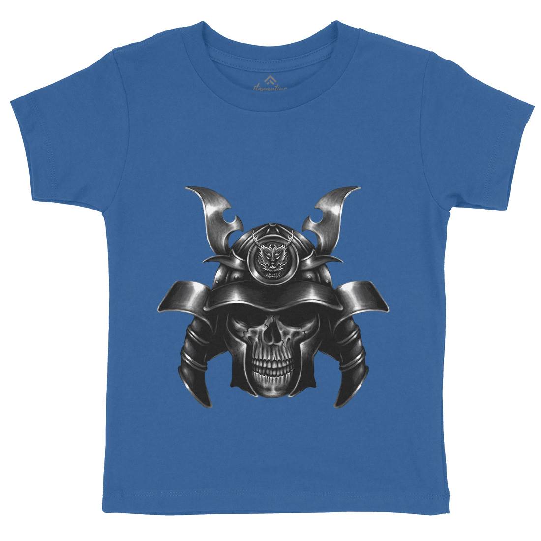 Spirit Of Ronin Kids Organic Crew Neck T-Shirt Warriors A469