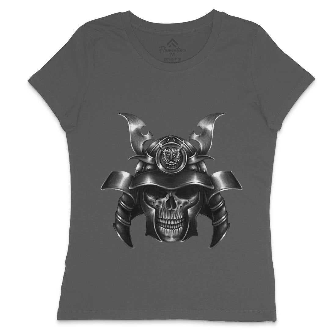 Spirit Of Ronin Womens Crew Neck T-Shirt Warriors A469