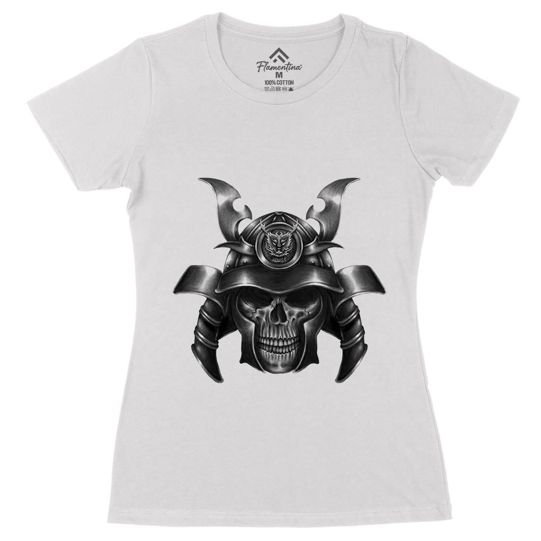 Spirit Of Ronin Womens Organic Crew Neck T-Shirt Warriors A469