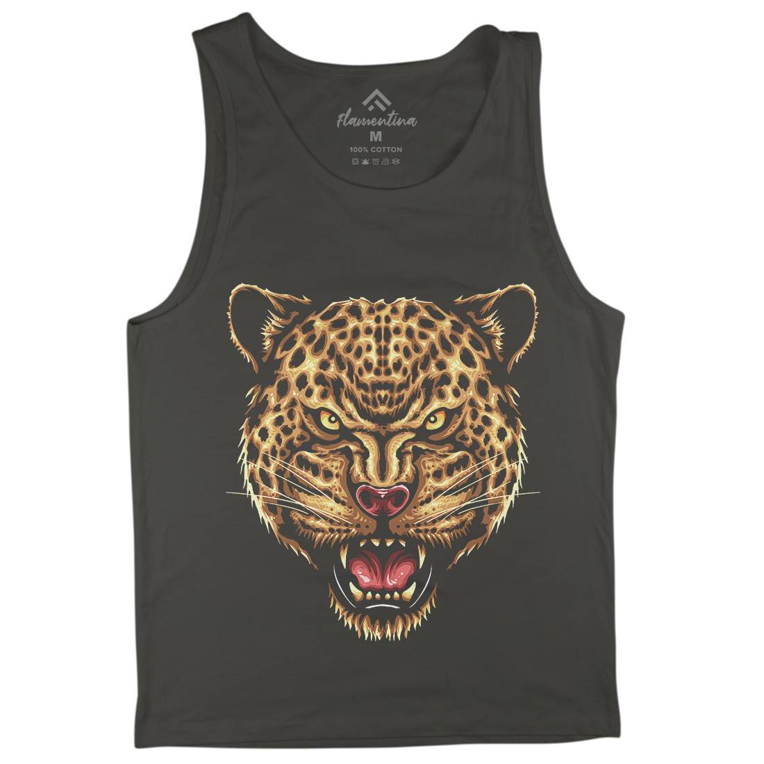 Strength And Focus Mens Tank Top Vest Animals A470