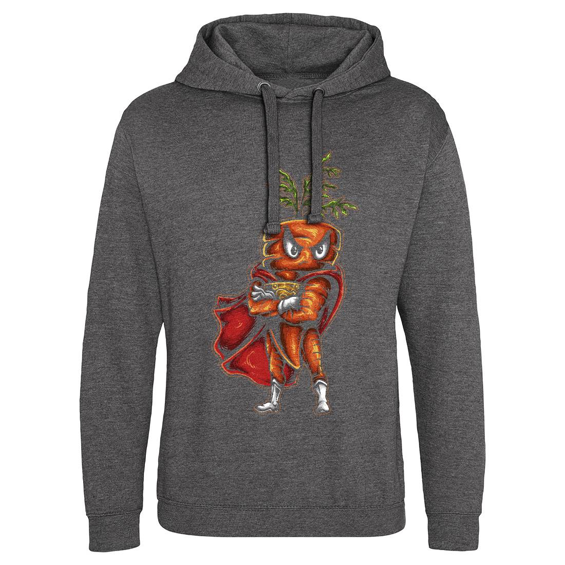 Super Carrot Mens Hoodie Without Pocket Food A473
