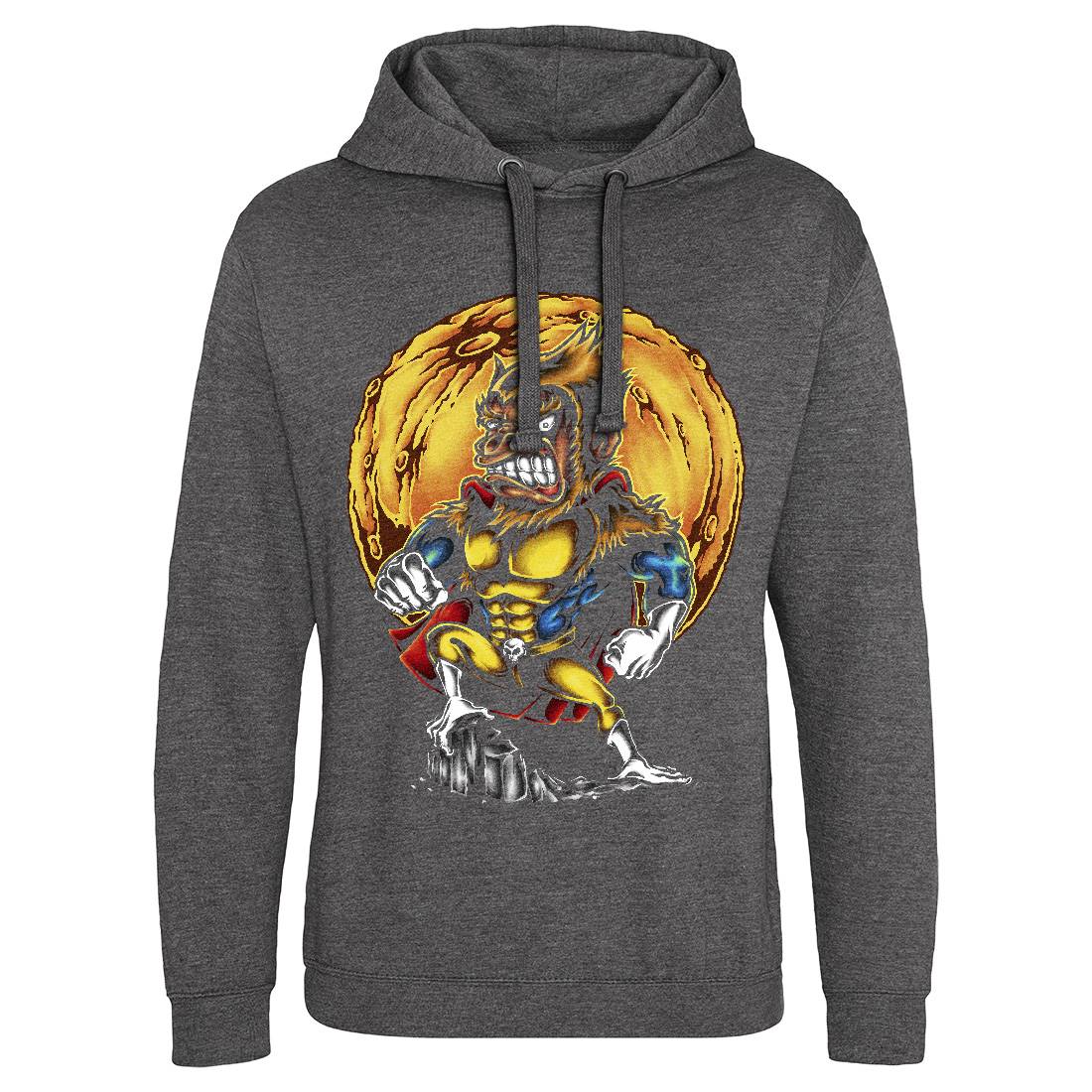 Super Monkey Mens Hoodie Without Pocket Animals A475