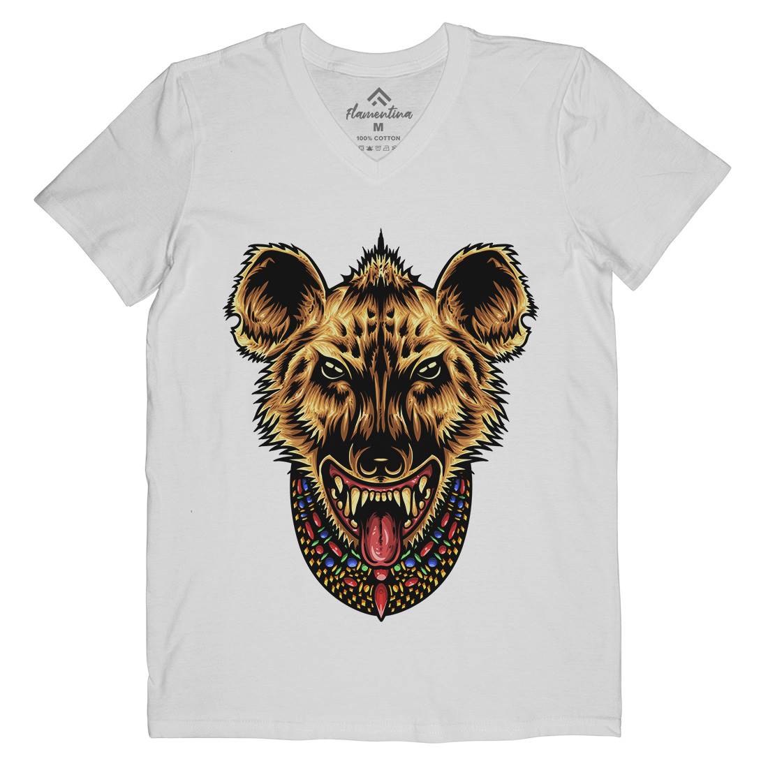 Domination Mens V-Neck T-Shirt Animals A480