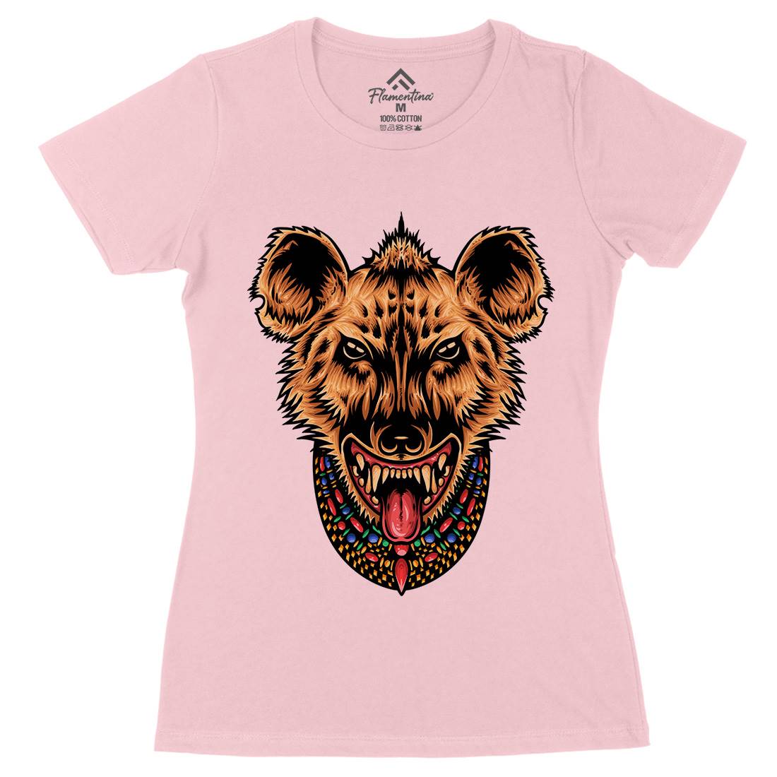 Domination Womens Organic Crew Neck T-Shirt Animals A480