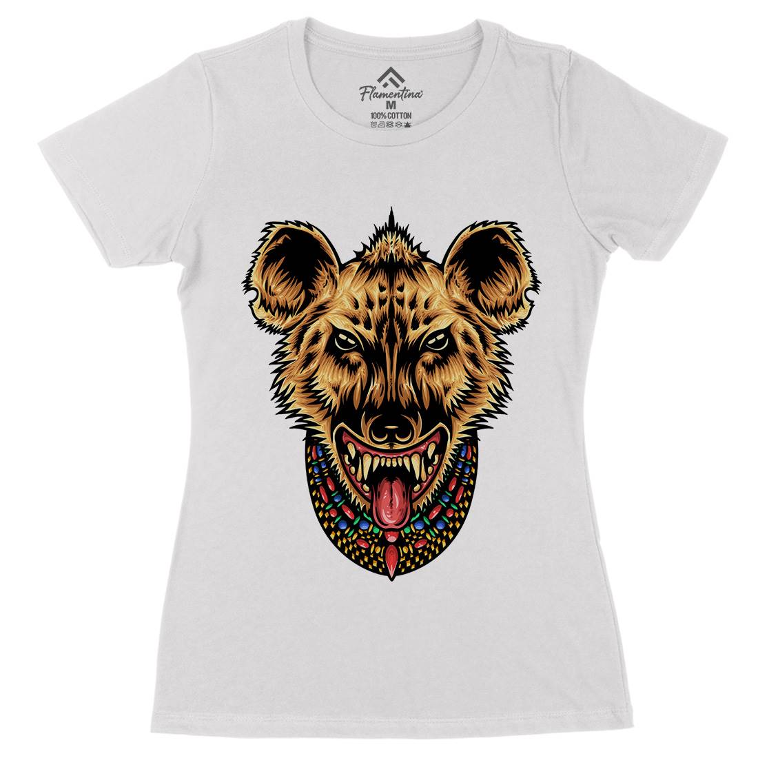 Domination Womens Organic Crew Neck T-Shirt Animals A480