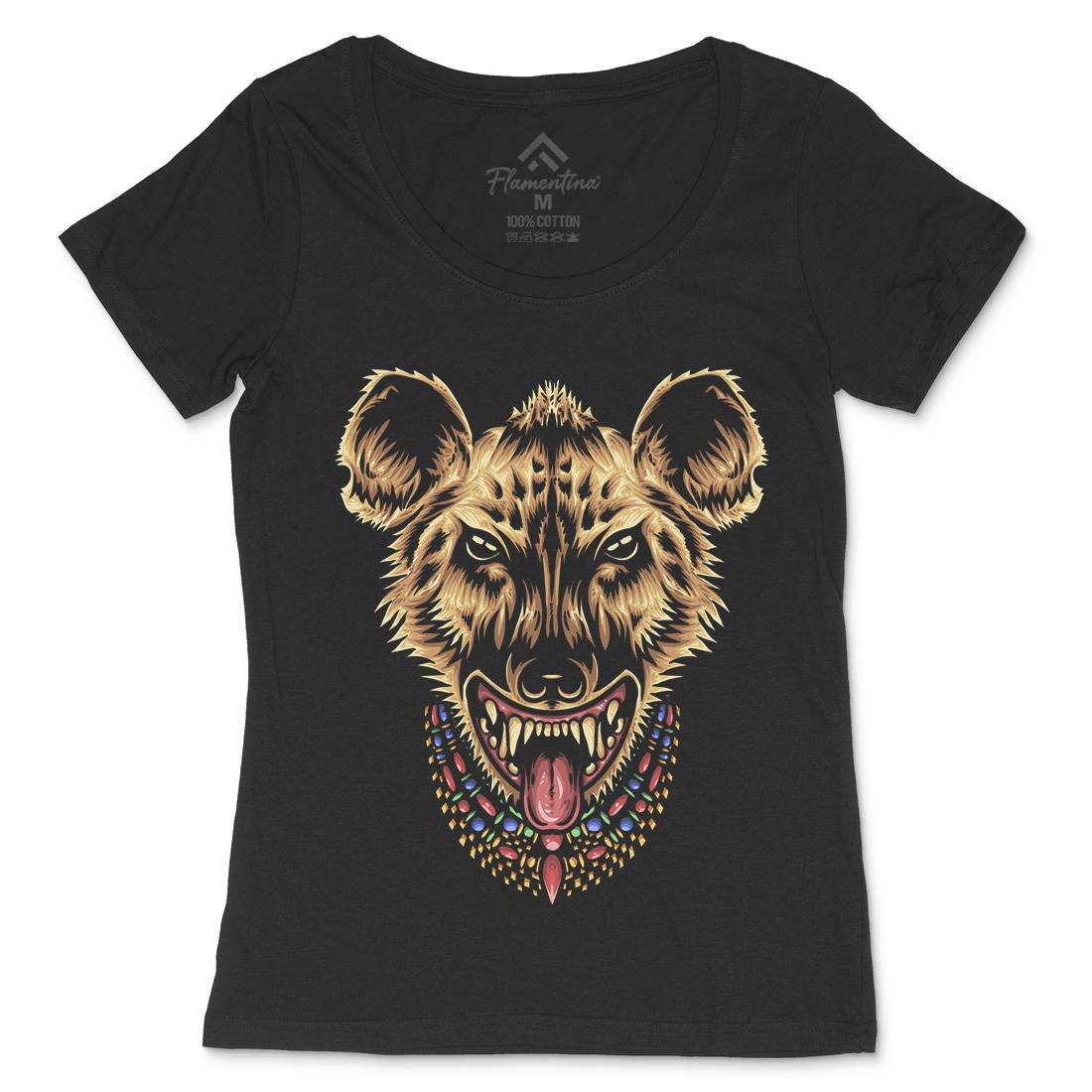 Domination Womens Scoop Neck T-Shirt Animals A480