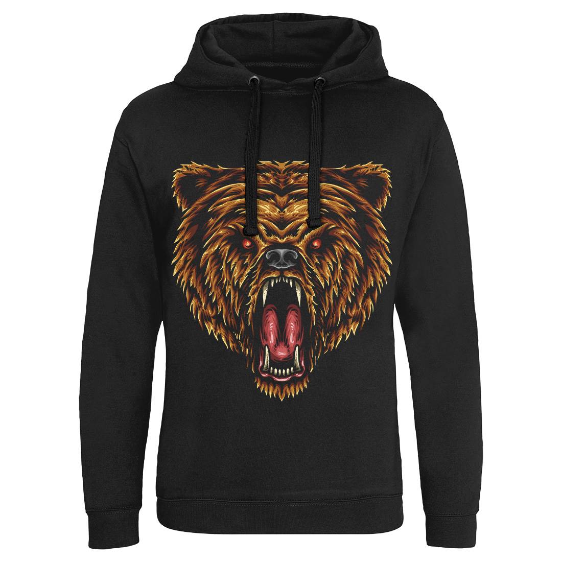 Great Power Mens Hoodie Without Pocket Animals A482