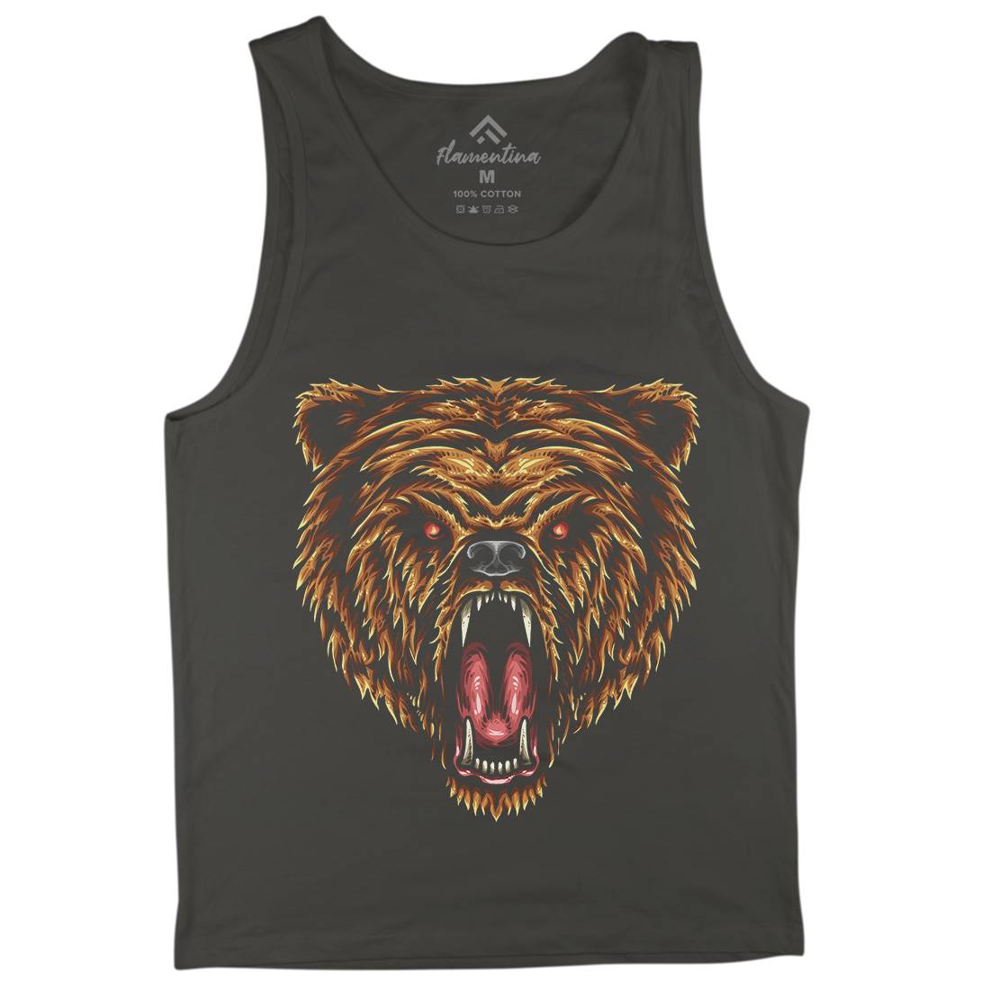 Great Power Mens Tank Top Vest Animals A482