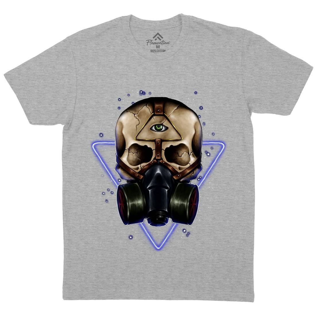 Toxic Galaxy Mens Organic Crew Neck T-Shirt Space A486