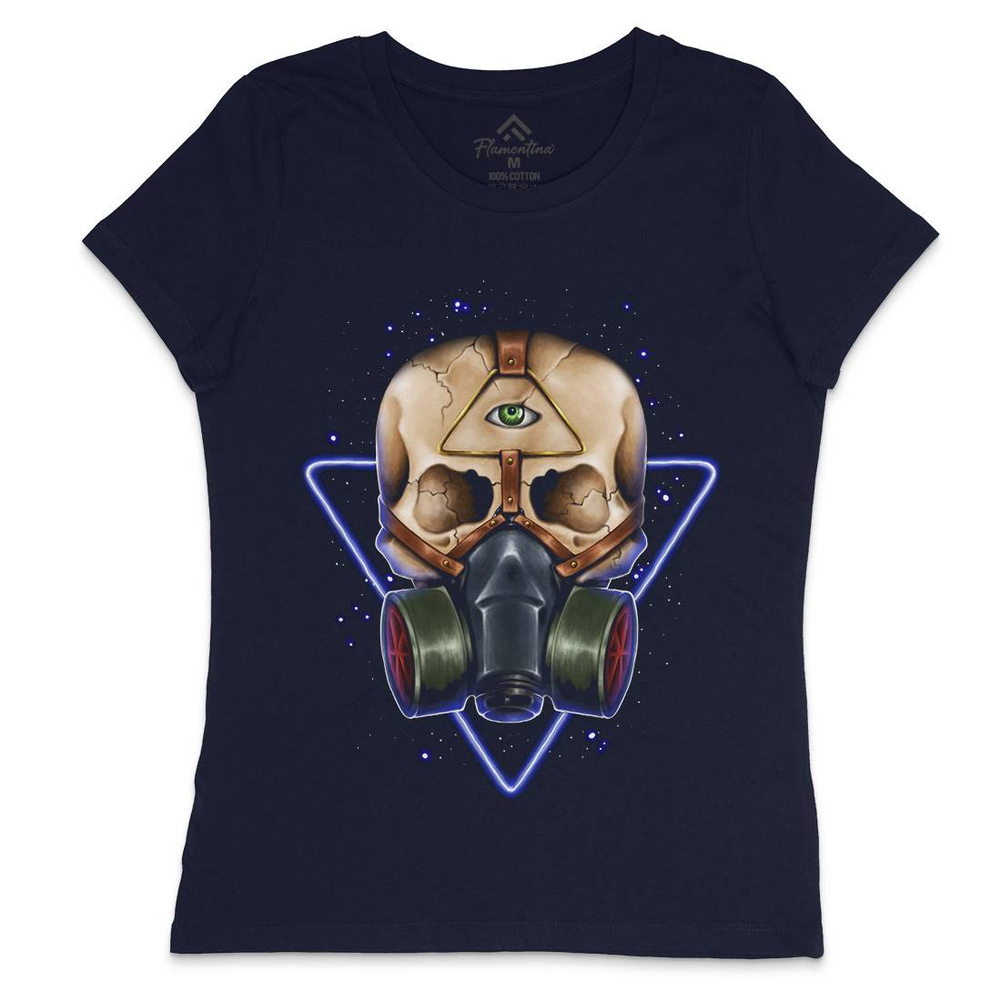 Toxic Galaxy Womens Crew Neck T-Shirt Space A486