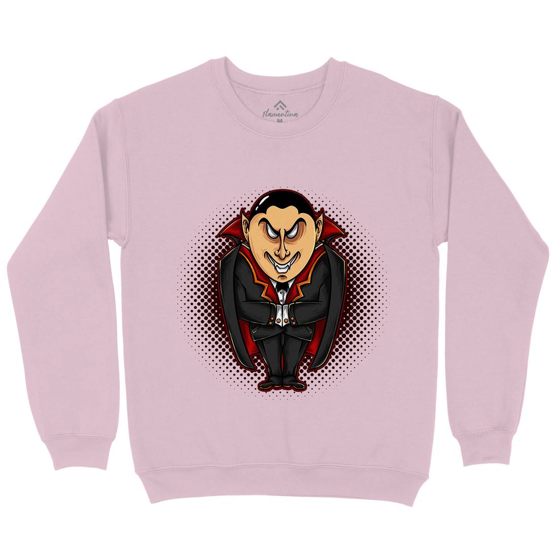 Vampire Evil Kids Crew Neck Sweatshirt Horror A488