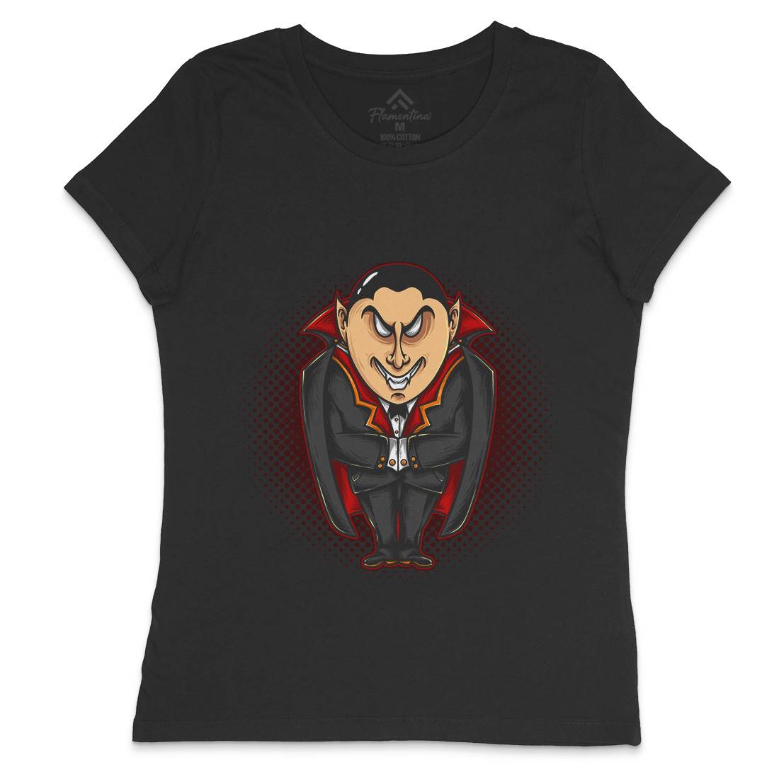 Vampire Evil Womens Crew Neck T-Shirt Horror A488