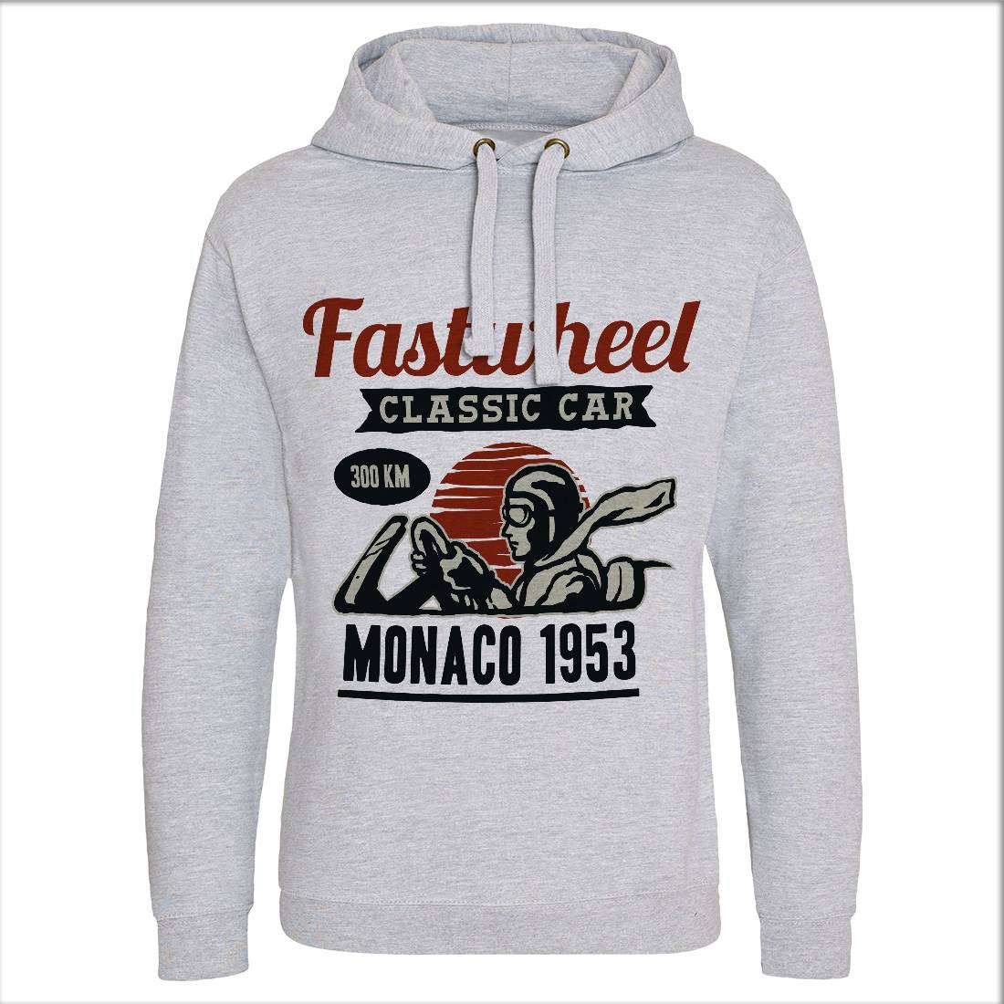 Vintage Racer Mens Hoodie Without Pocket Cars A491