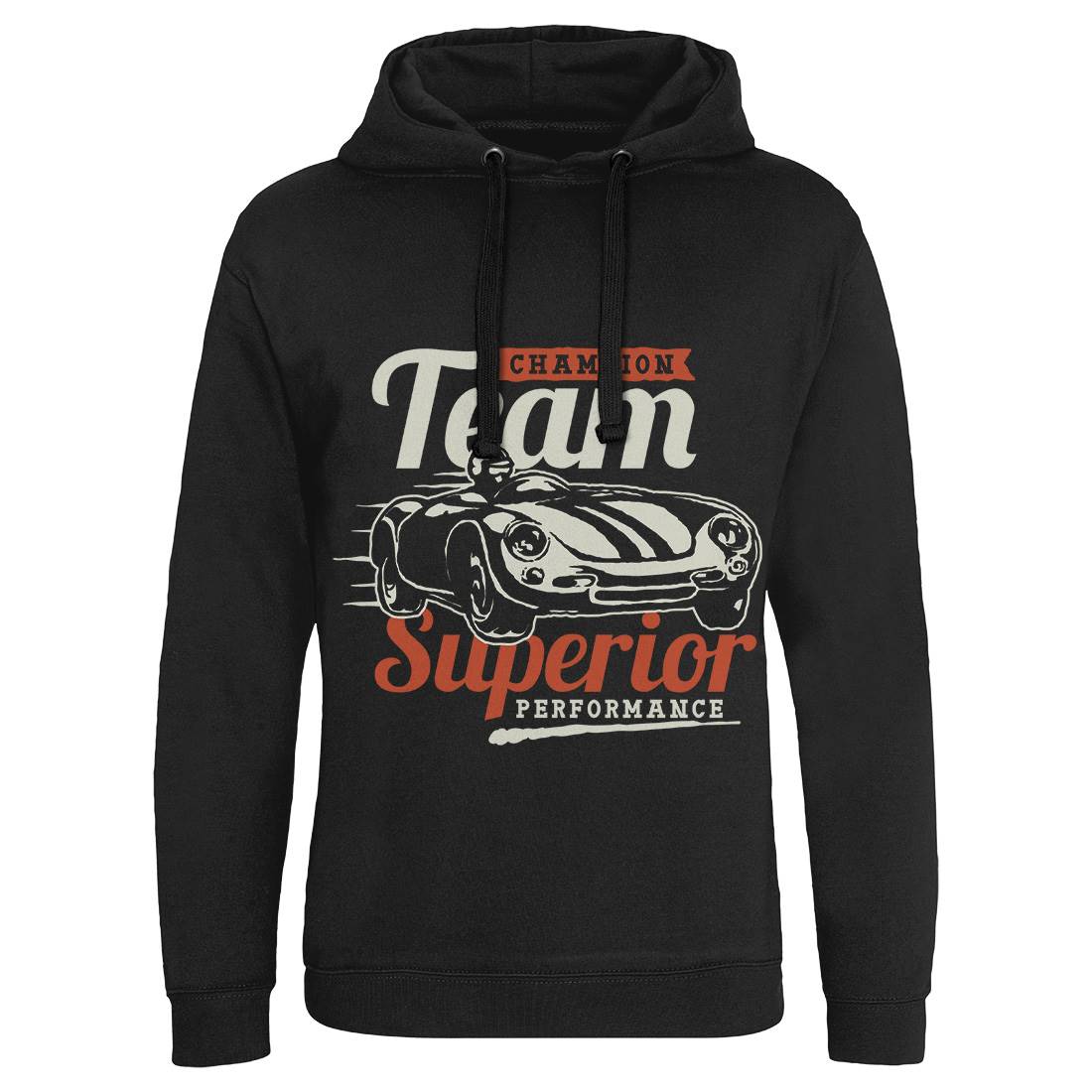 Vintage Racer Champion Mens Hoodie Without Pocket Cars A492