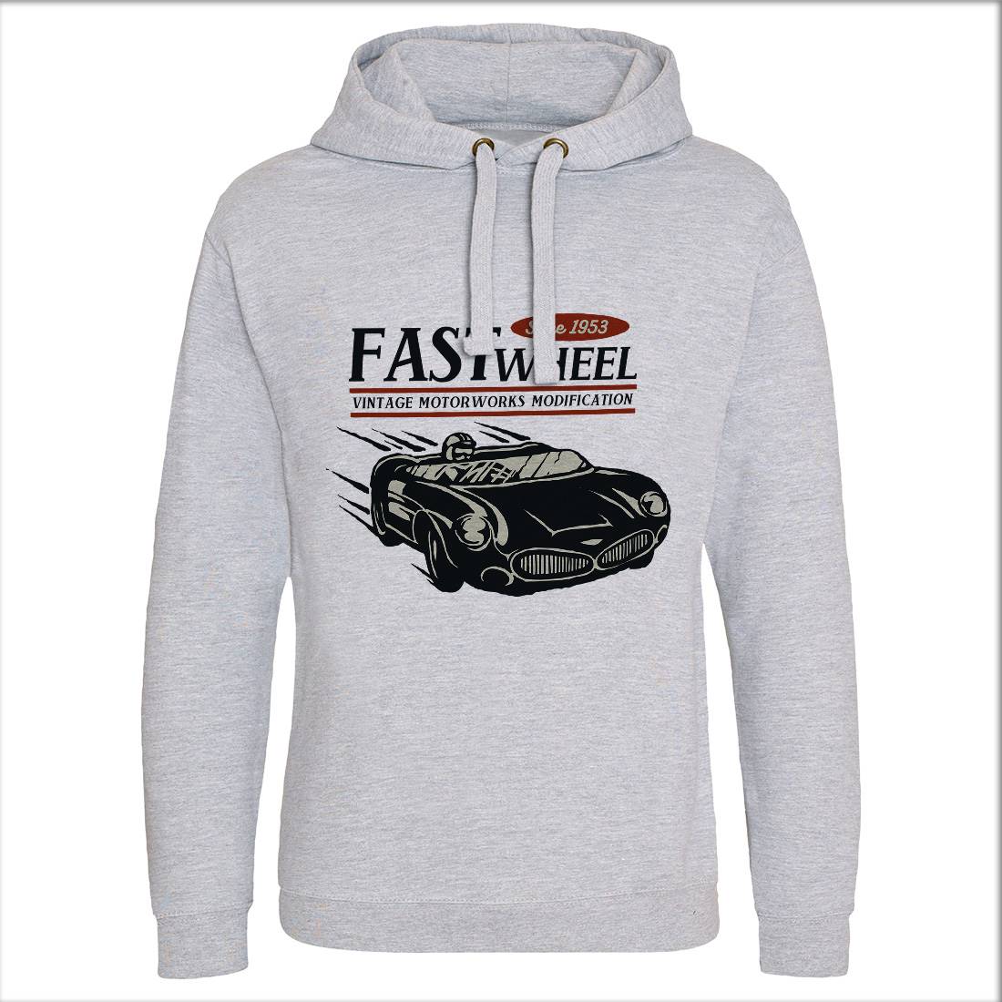 Vintage Racer Speed Mens Hoodie Without Pocket Cars A493