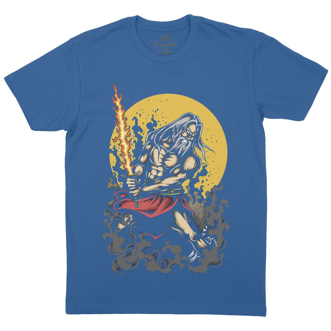 Warrior Mens Organic Crew Neck T-Shirt Warriors A495