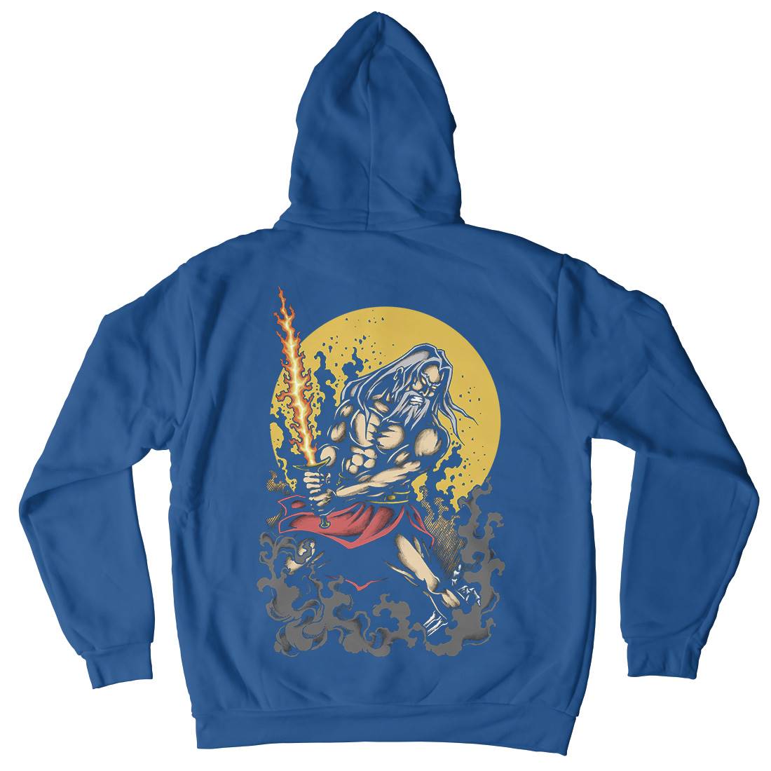 Warrior Mens Hoodie With Pocket Warriors A495