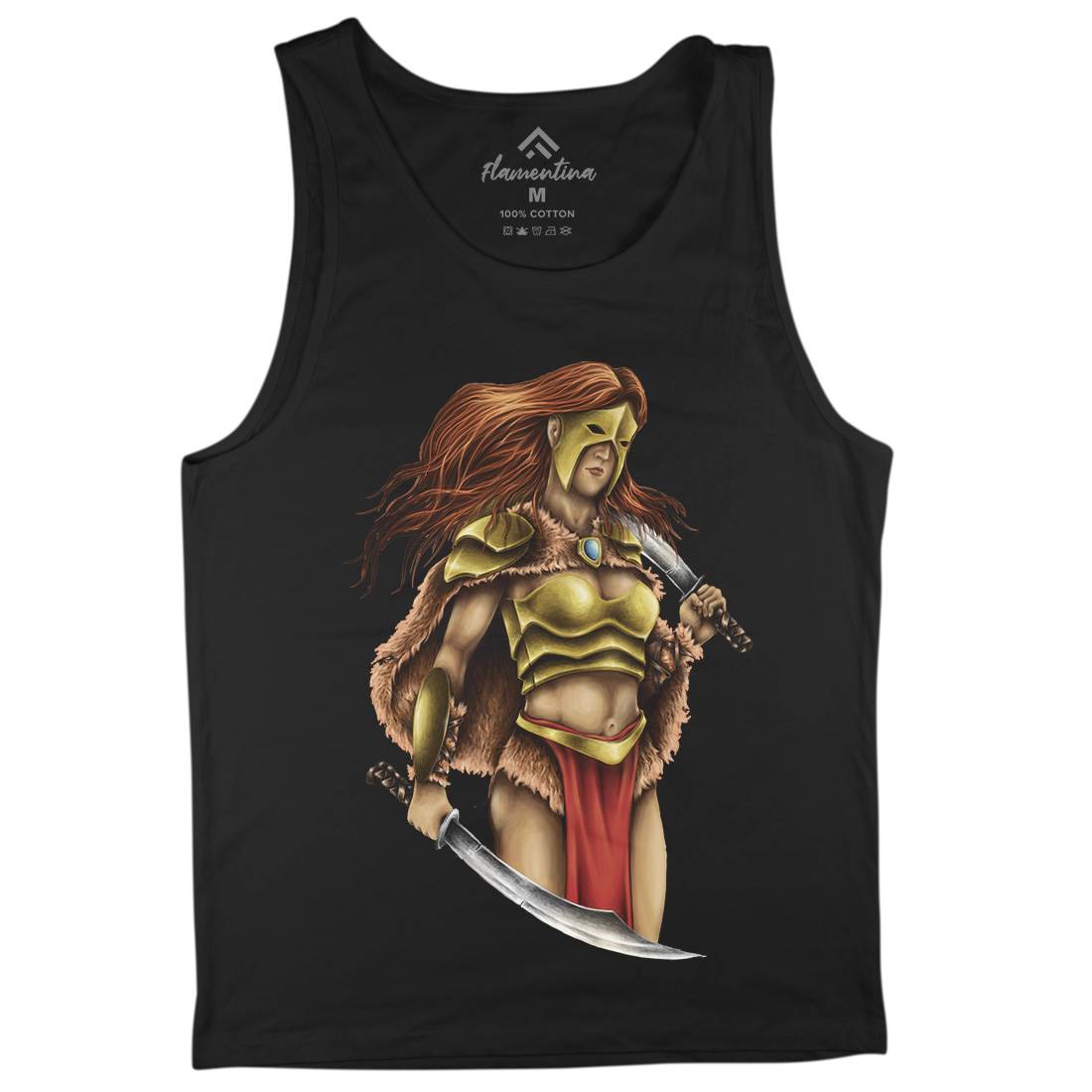 Warrior Queen Mens Tank Top Vest Warriors A496