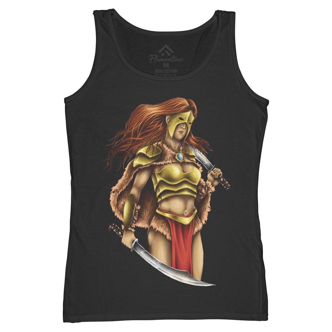 Warrior Queen Womens Organic Tank Top Vest Warriors A496