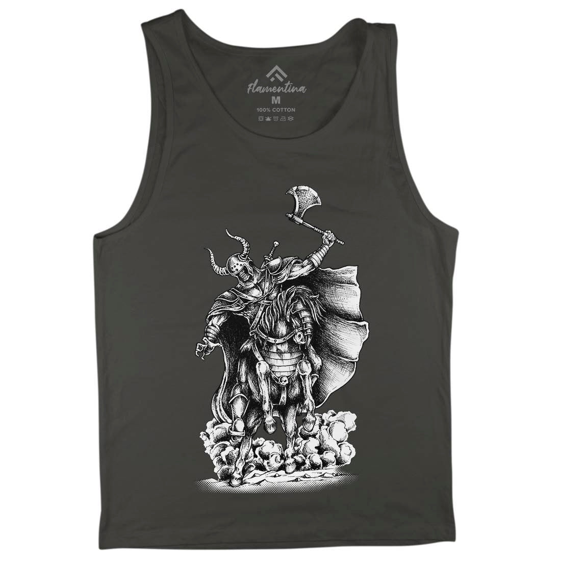 Warrior Skull Mens Tank Top Vest Warriors A497