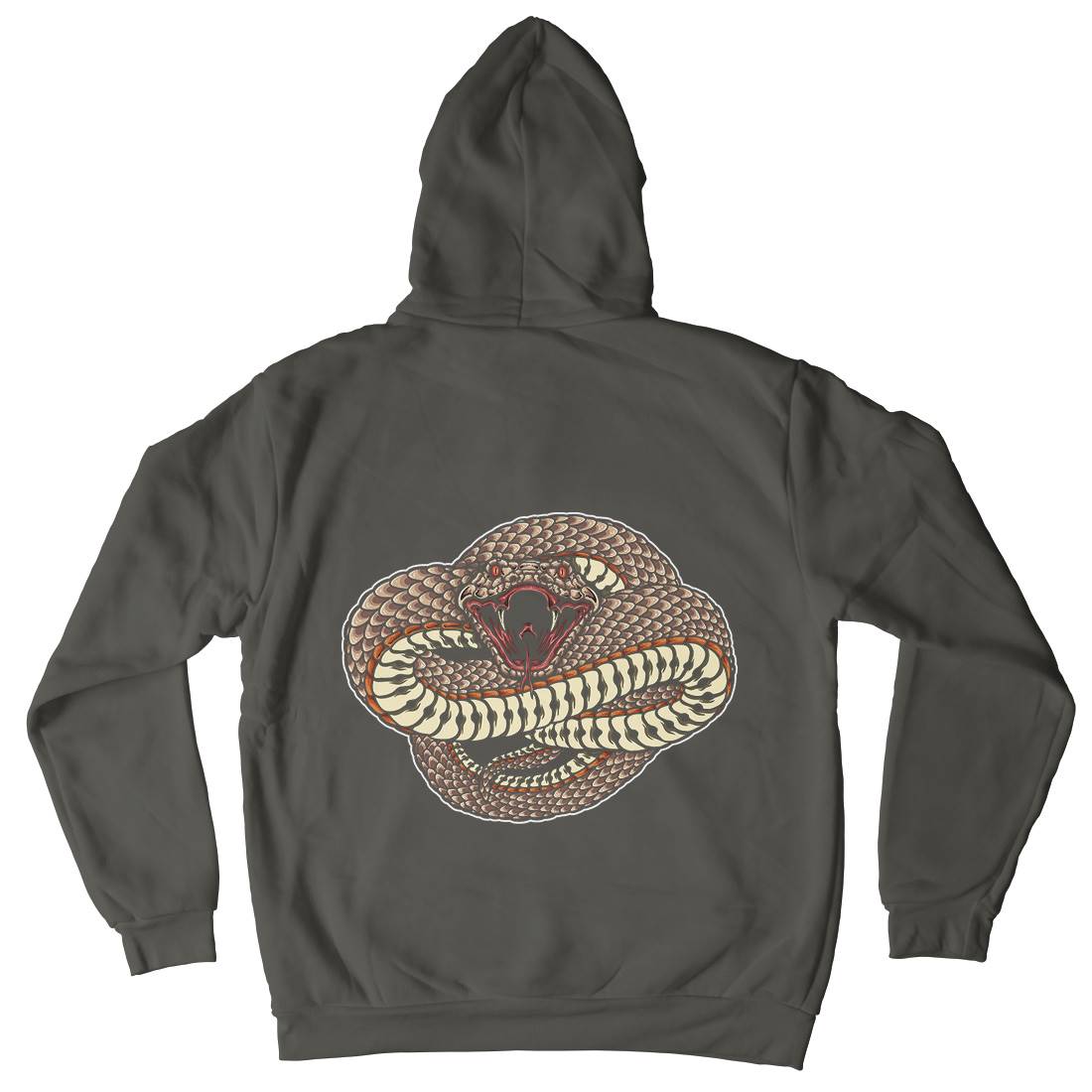 Wild And Dangerous Mens Hoodie With Pocket Animals A498