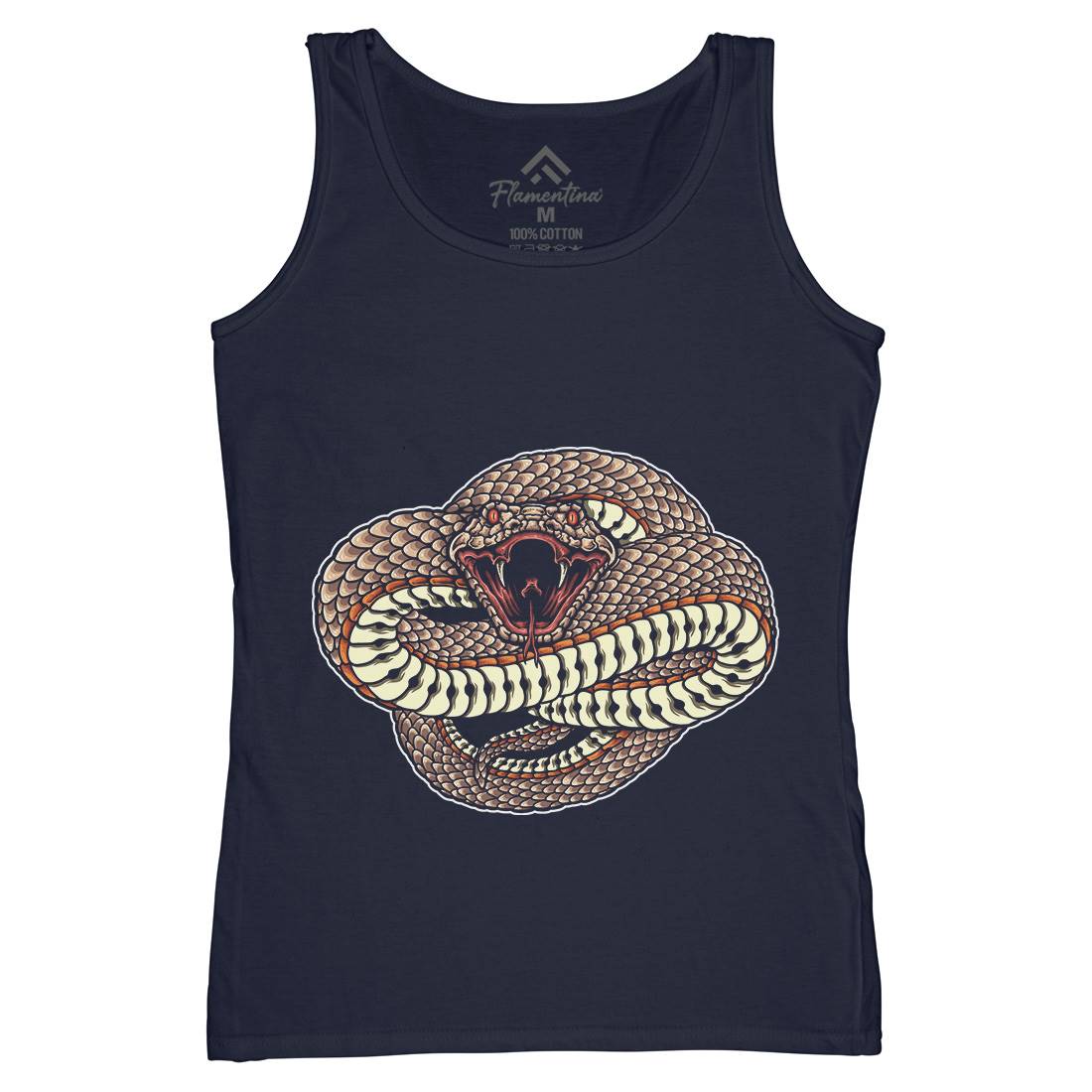 Wild And Dangerous Womens Organic Tank Top Vest Animals A498