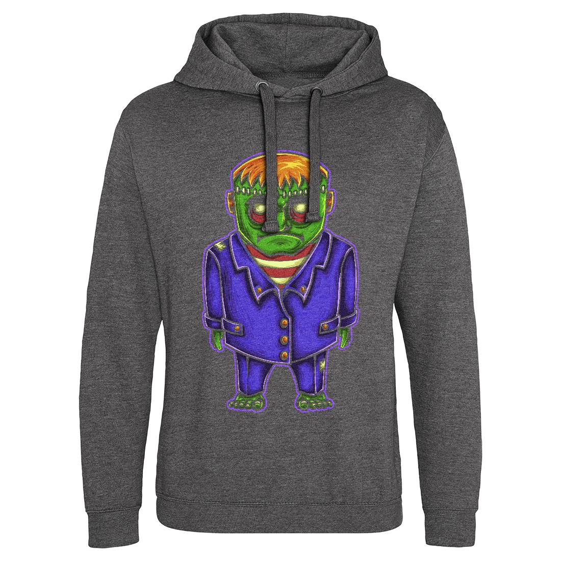 Zombie Mens Hoodie Without Pocket Horror A500