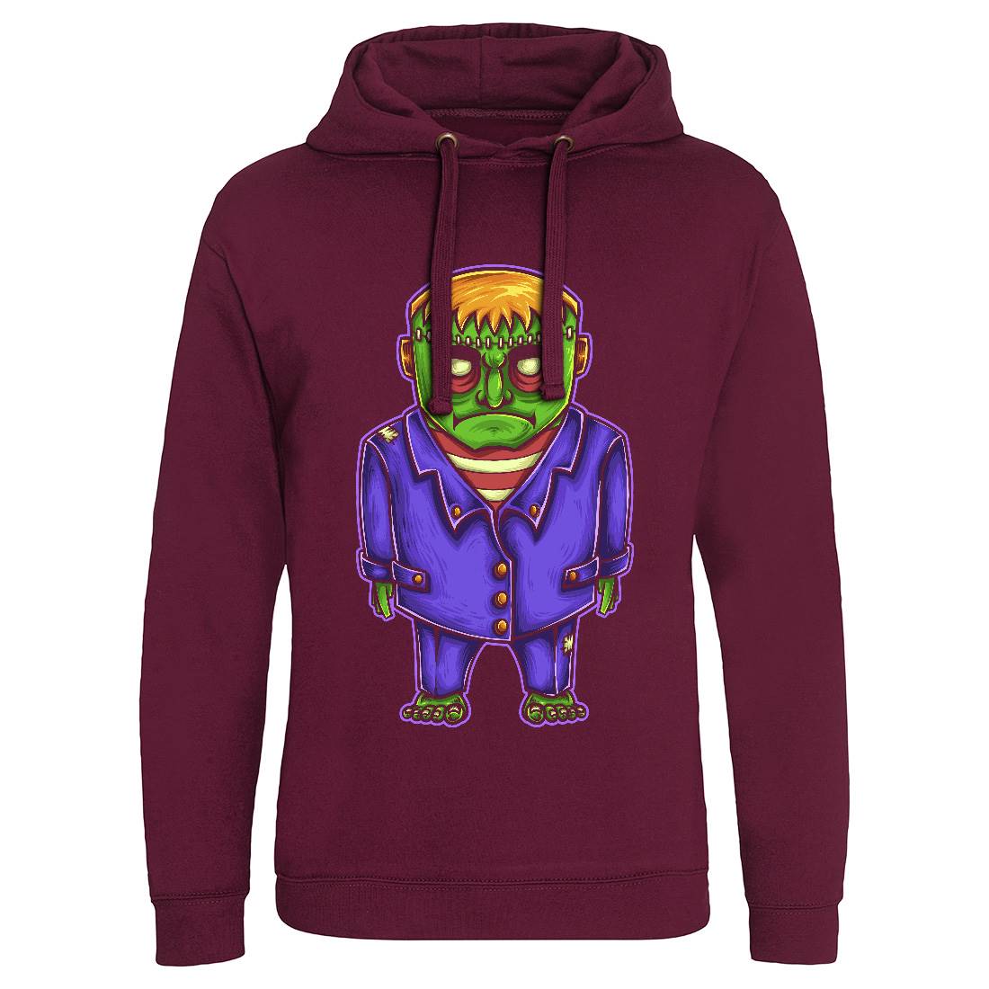 Zombie Mens Hoodie Without Pocket Horror A500