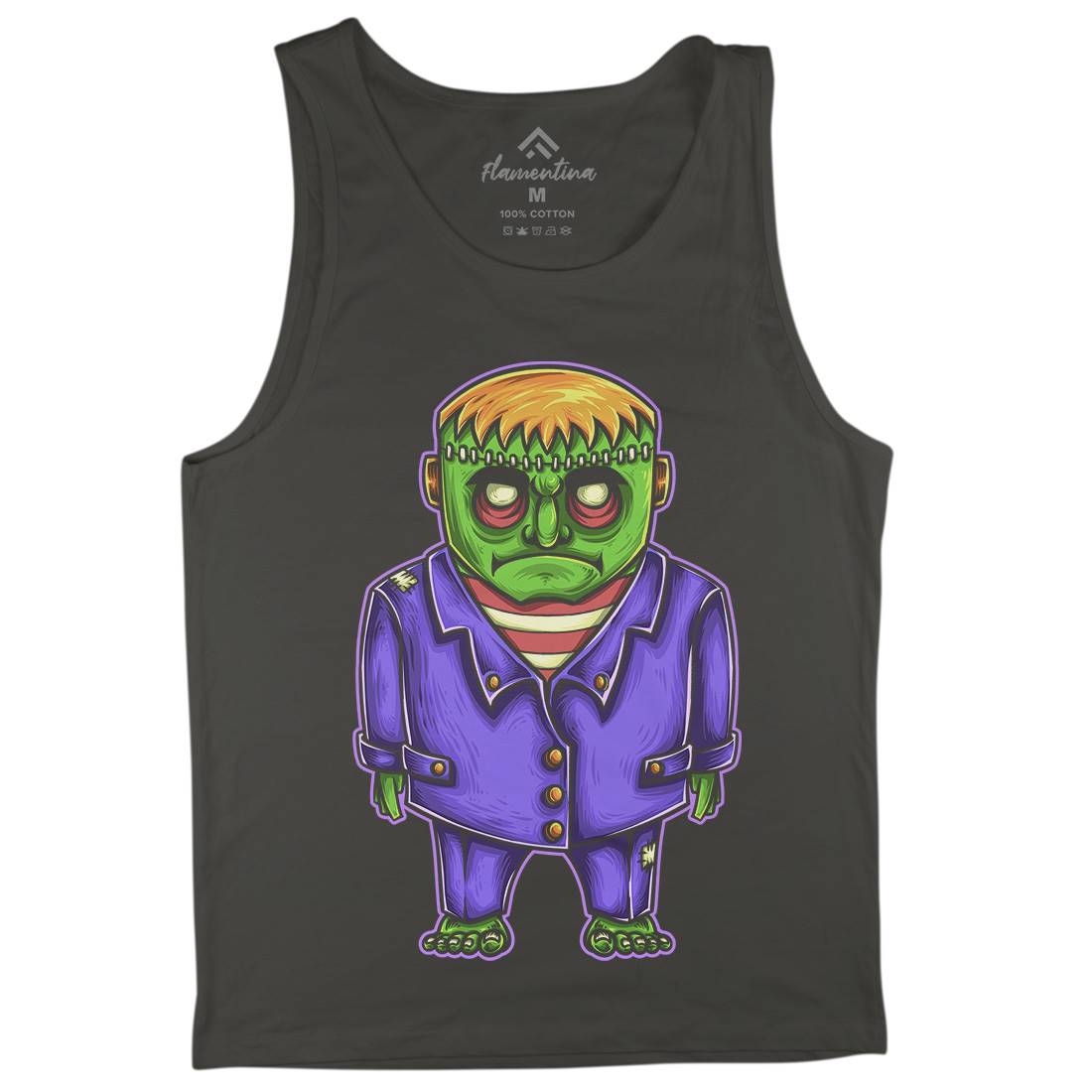 Zombie Mens Tank Top Vest Horror A500