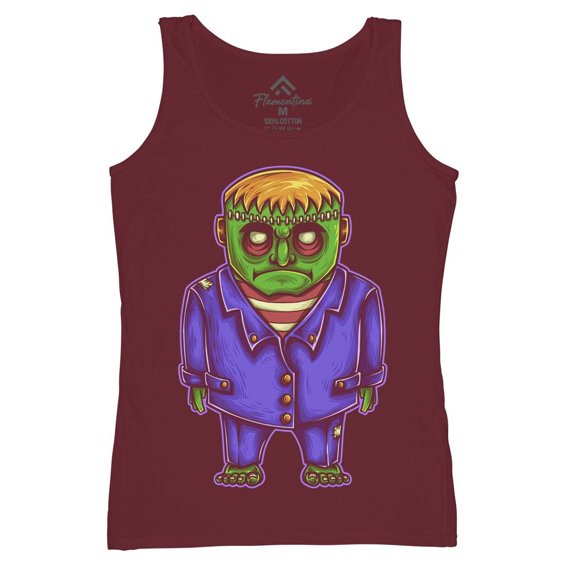 Zombie Womens Organic Tank Top Vest Horror A500