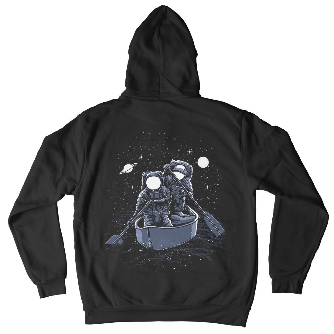 Across The Galaxy Kids Crew Neck Hoodie Space A501