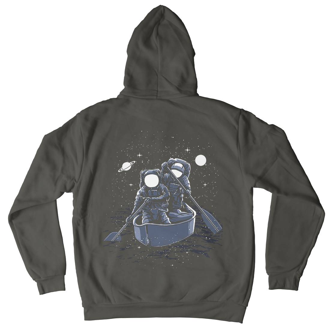 Across The Galaxy Mens Hoodie With Pocket Space A501