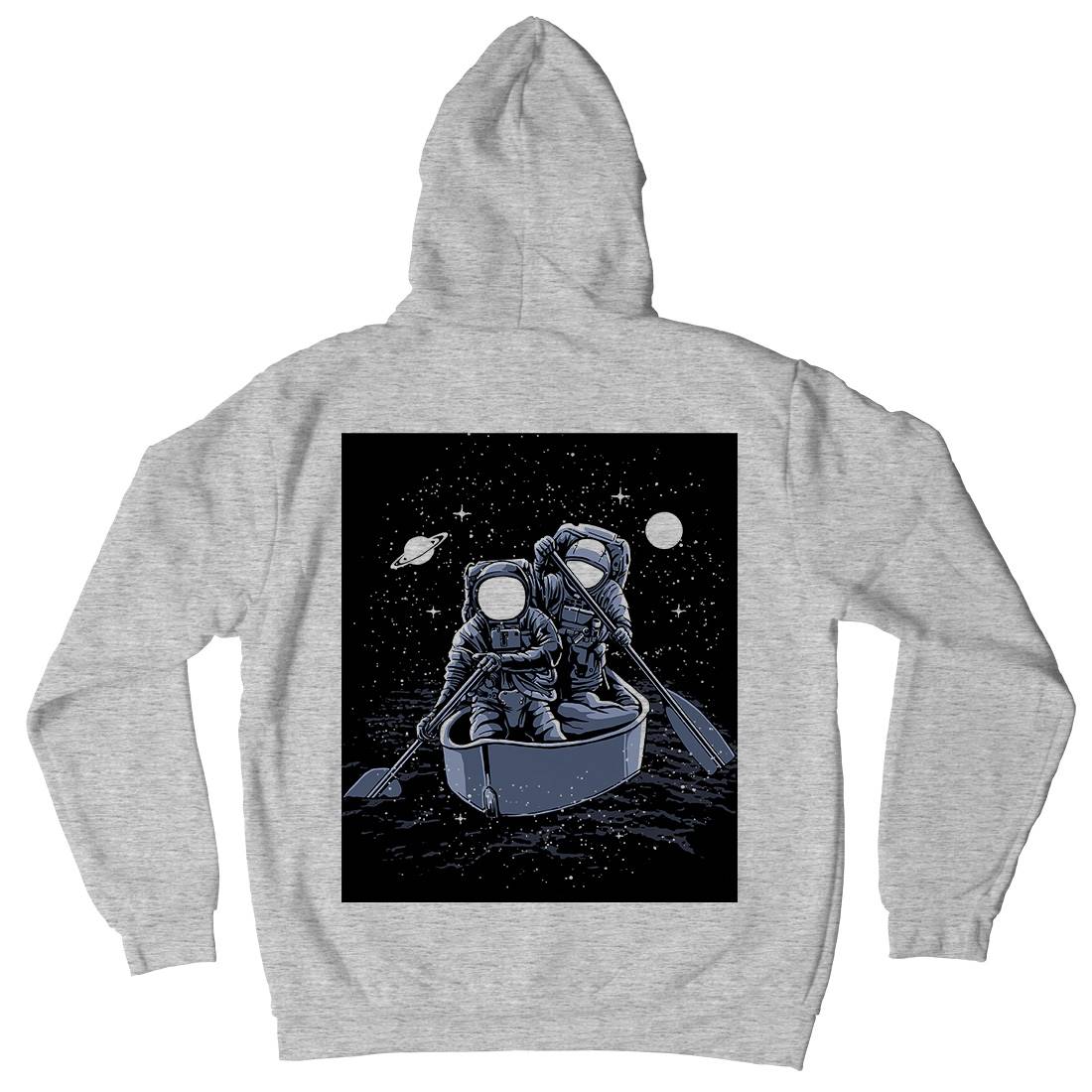 Across The Galaxy Mens Hoodie With Pocket Space A501