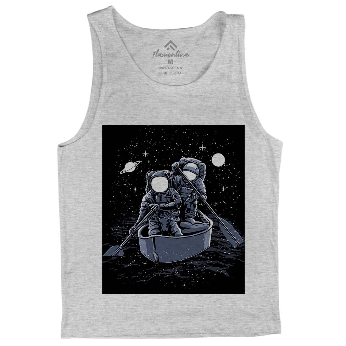 Across The Galaxy Mens Tank Top Vest Space A501