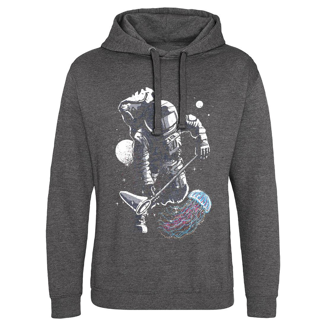 Astronaut Jellyfish Mens Hoodie Without Pocket Space A505