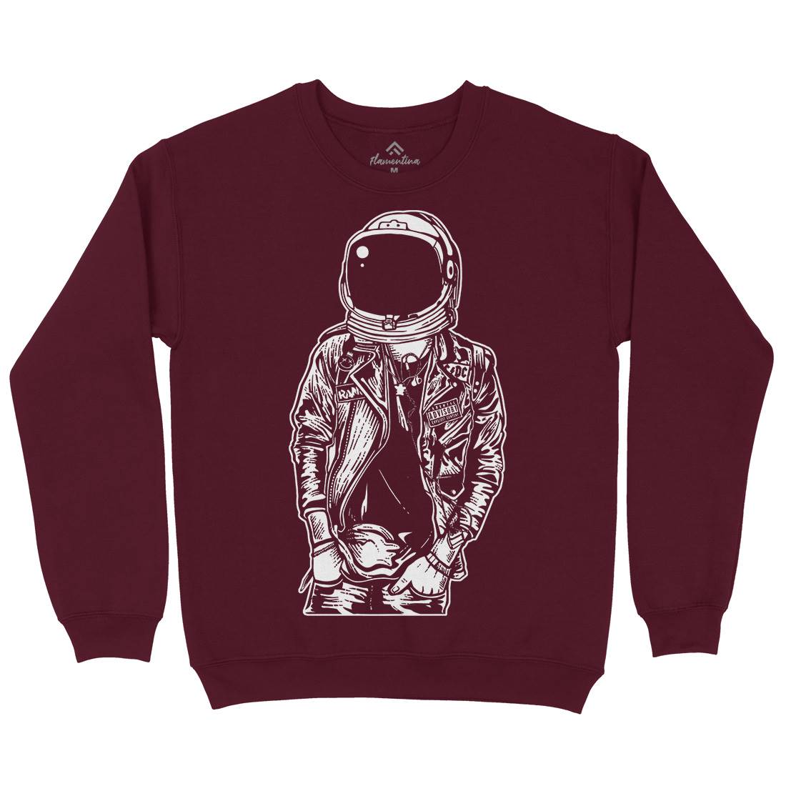 Astronaut Punkster Kids Crew Neck Sweatshirt Space A507