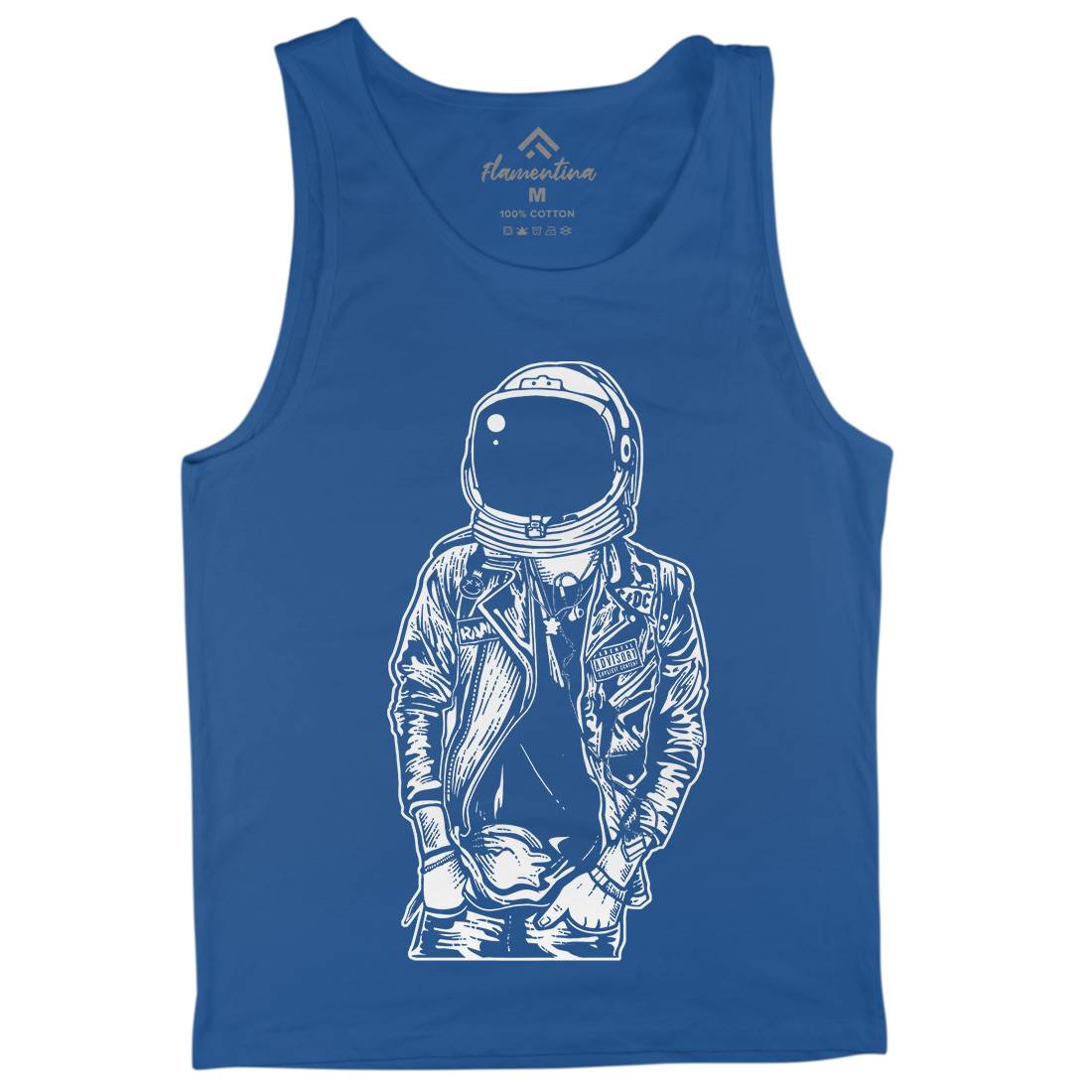 Astronaut Punkster Mens Tank Top Vest Space A507