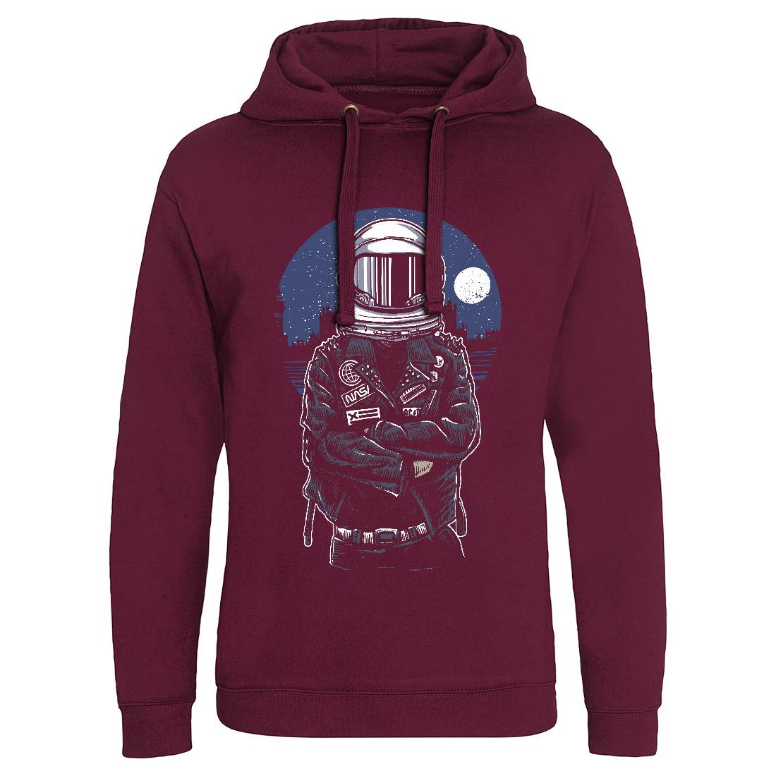 Astronaut Rebel Mens Hoodie Without Pocket Space A508