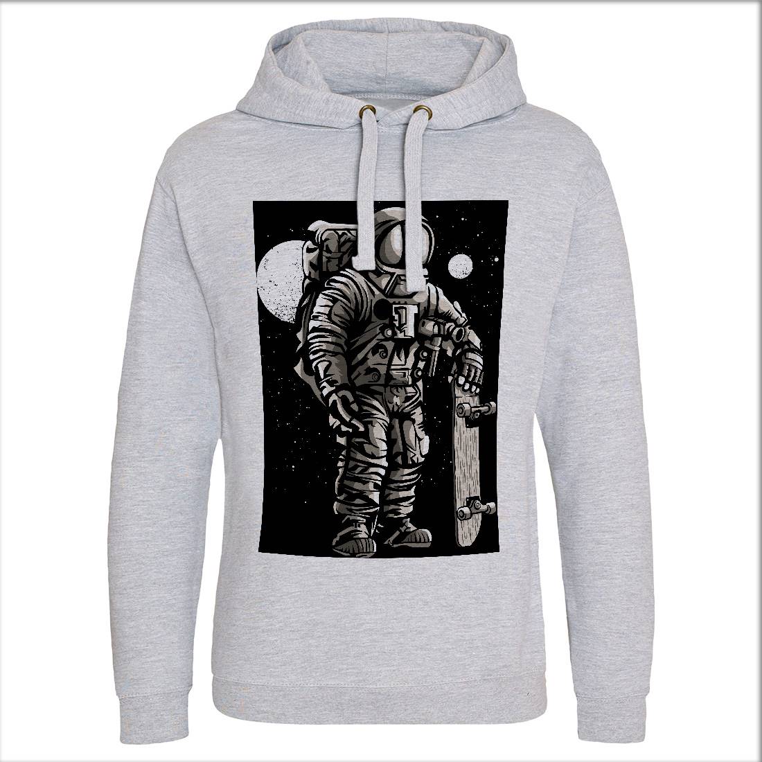 Astronaut Skater Mens Hoodie Without Pocket Space A509