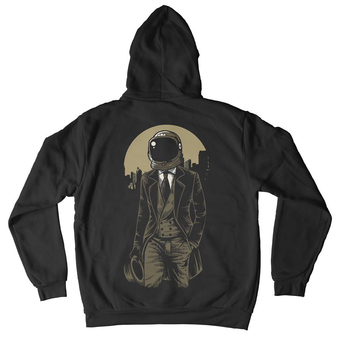 Classic Astronaut Kids Crew Neck Hoodie Space A516