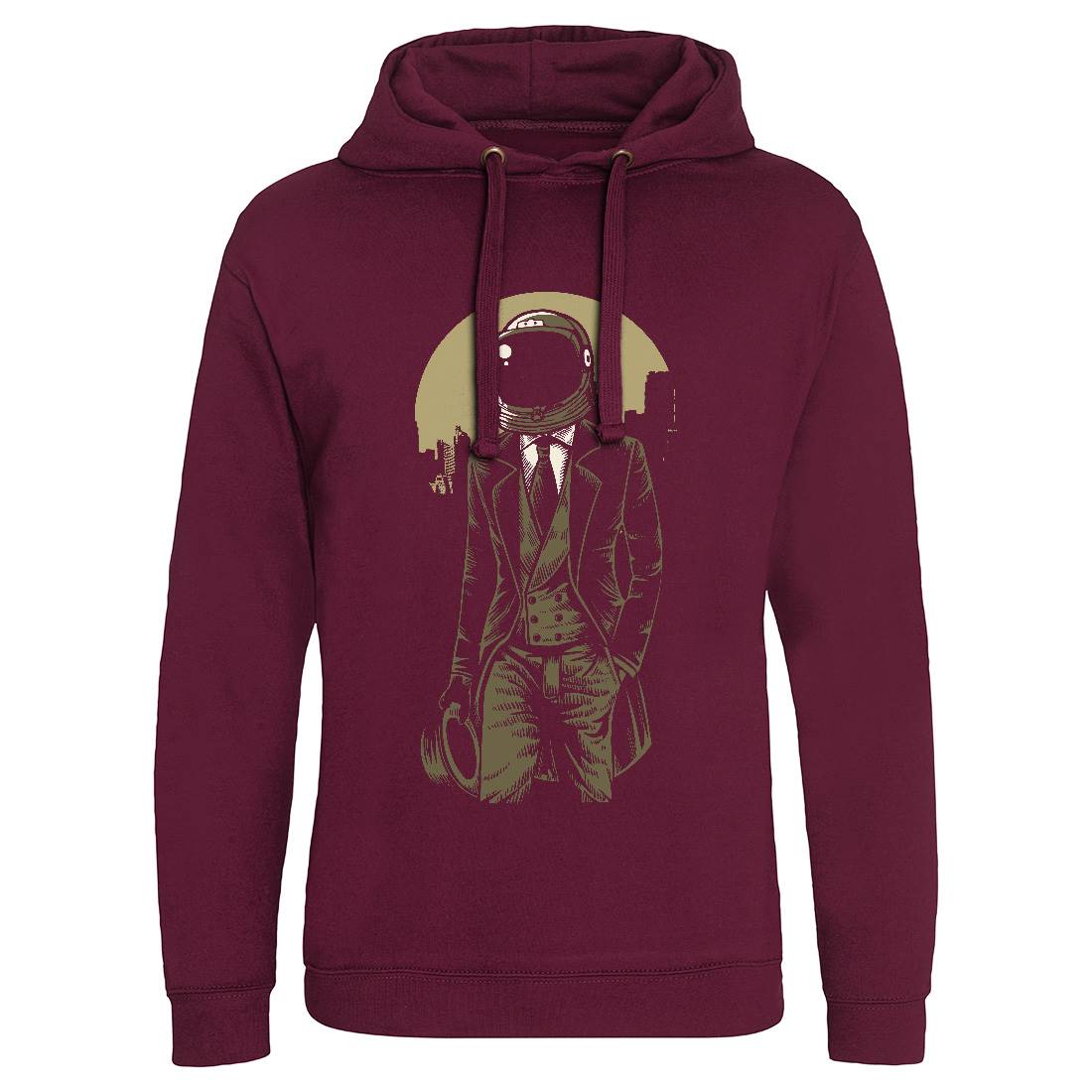 Classic Astronaut Mens Hoodie Without Pocket Space A516