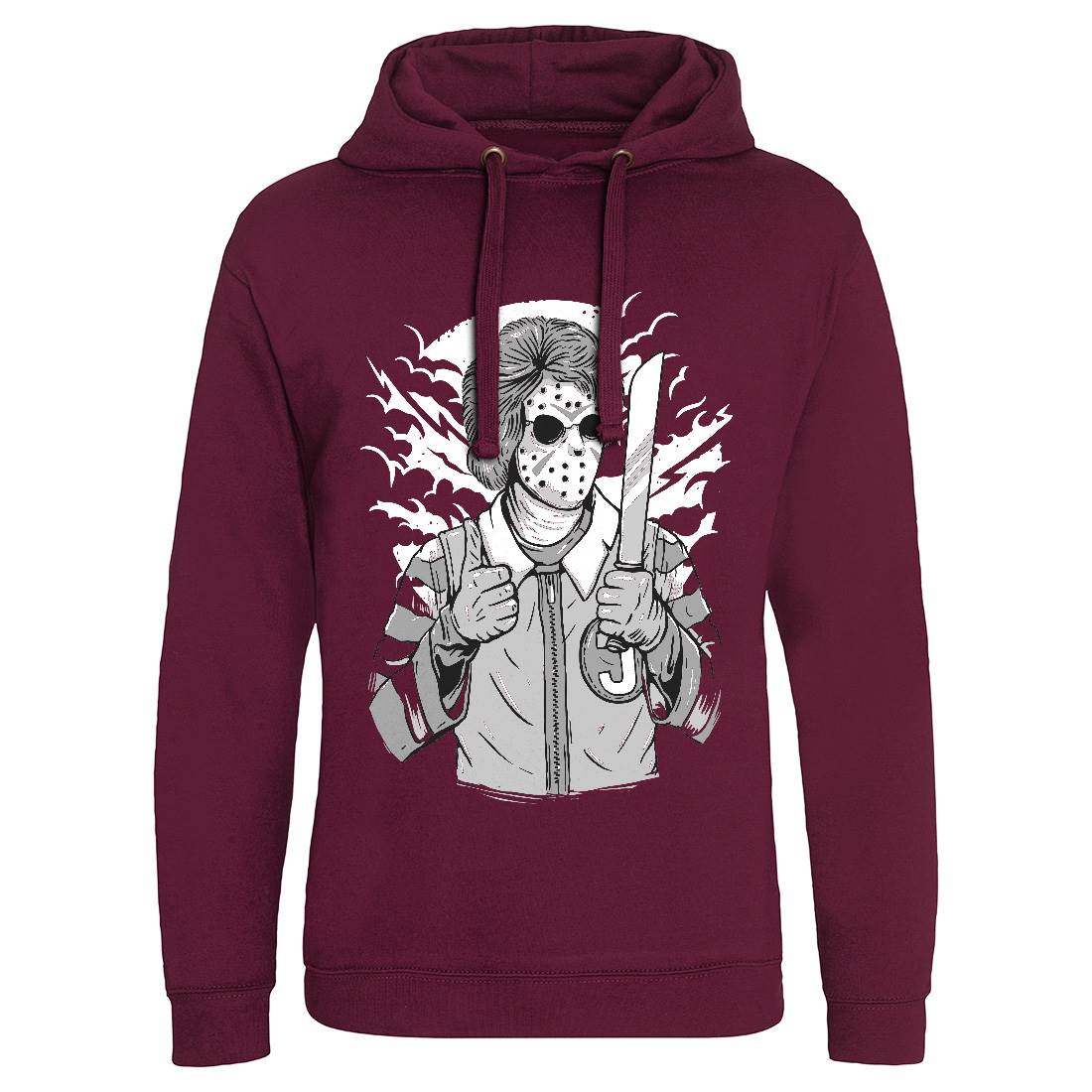 Clown Killer Mens Hoodie Without Pocket Horror A517