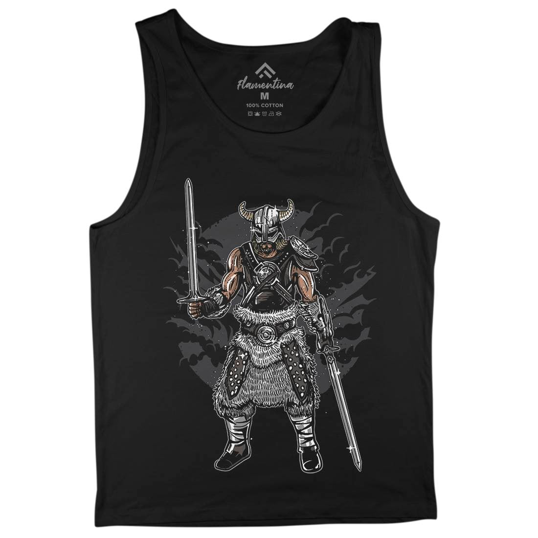 Dark Viking Mens Tank Top Vest Warriors A520