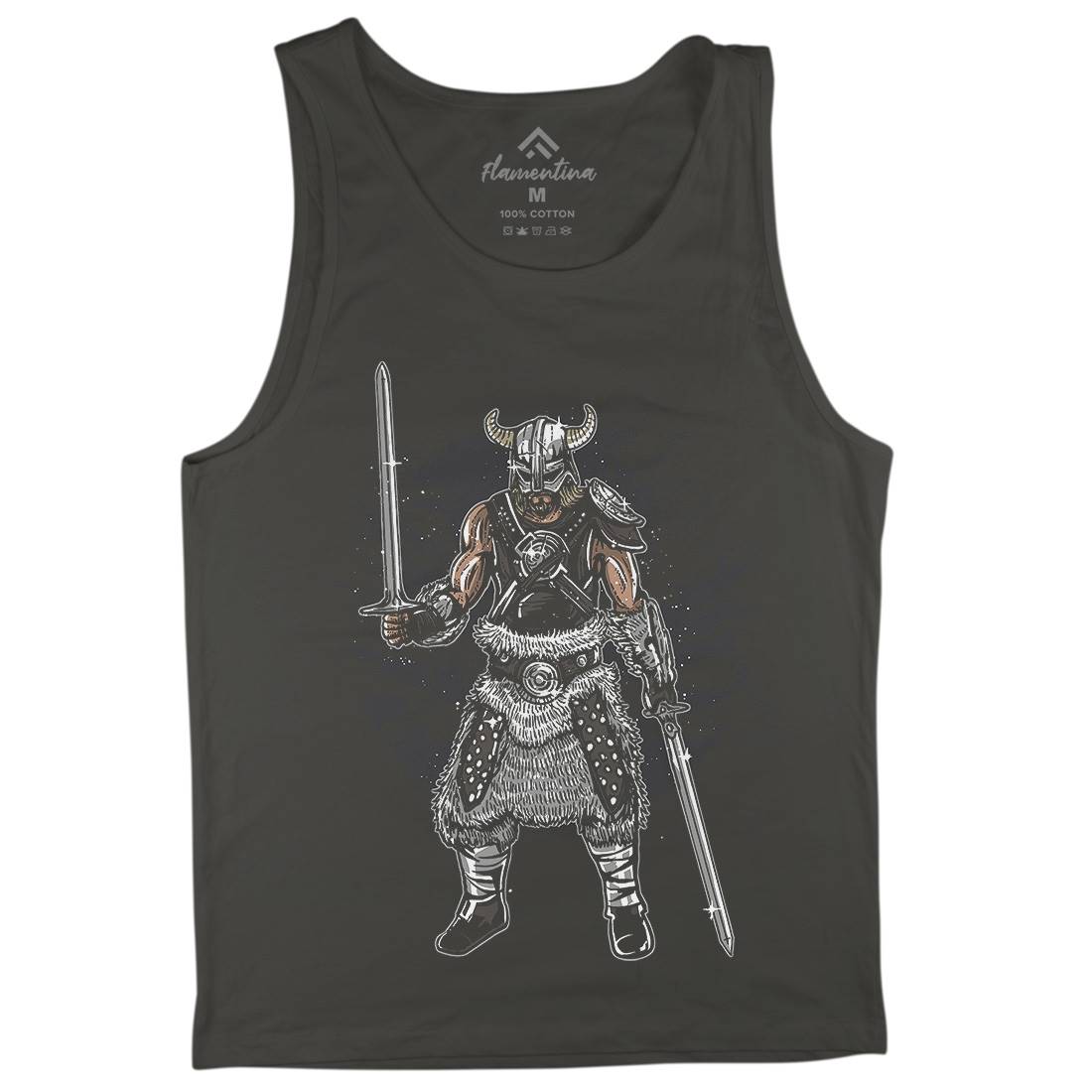 Dark Viking Mens Tank Top Vest Warriors A520